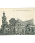 Albert, France – La Basilique (East Side) Postcard Early 20th Century