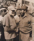 Alberto Korda (1928 - 2001) - Alberto Korda Museum Piece Fidel Castro & Ernest Hemingway 1960