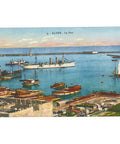 Algiers, Algeria Postcard – Le Port, Early 20th Century