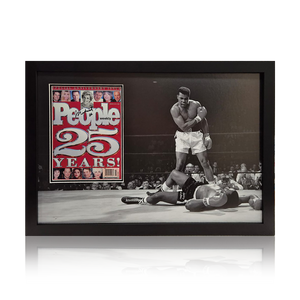 Muhammad Ali Signed People Magazine Iconic Frame (Memorabilia Network)
