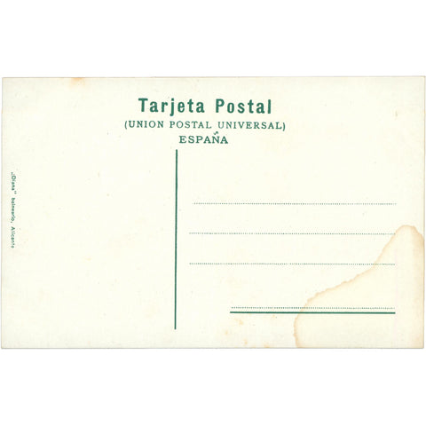 Alicante, Spain – Paseo de la Explanada – Postcard Mid - 20th Century