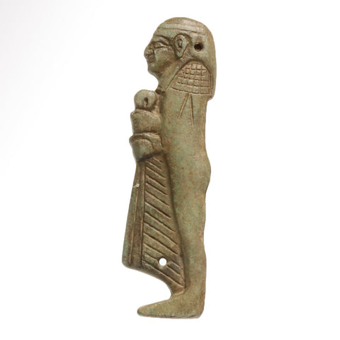 Ancient Egyptian Steatite Figure of the Son of Horus Imsety