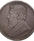 Anglo Boer War Trench Art 1896 2 Shilling South Africa Coin