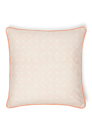 Antonia Blush Trellis Cushion Cover