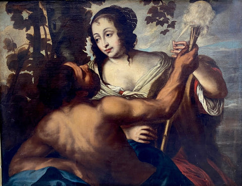 Antonio Molinari (1655 - 1704), Attributed to - Theseus and Ariadne