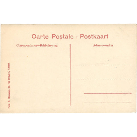 Anvers (Antwerpen) - Gare Centrale Belgium Postcard Vintage