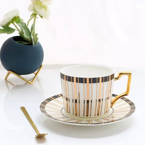 Regal Fantasy Bone China Teacup and Saucer