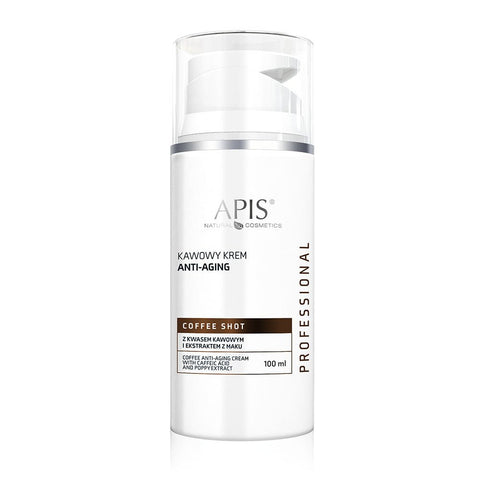 Coffee Shot – Anti-Aging-Creme mit Kaffeesäure und Mohnextrakt, 100 ml
