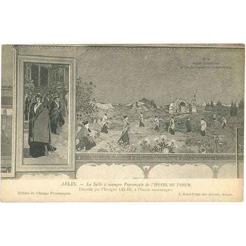 Arles, France – Dining Room of the Hôtel du Forum – Postcard