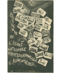 Armentières, France – Souvenir de l'École Nationale Professionnelle – Postcard