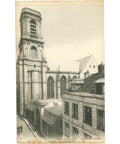 Arras, France – L’Église St - Jean - Baptiste – Postcard Early 20th Century