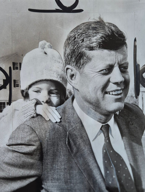 Associated Press Wirephoto - John F. Kennedy, 1960