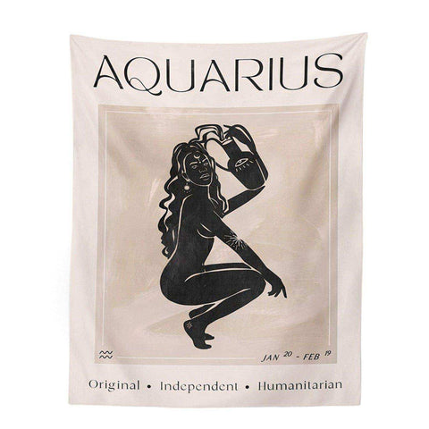 Astrologie-Wandteppich (12 Ausführungen)