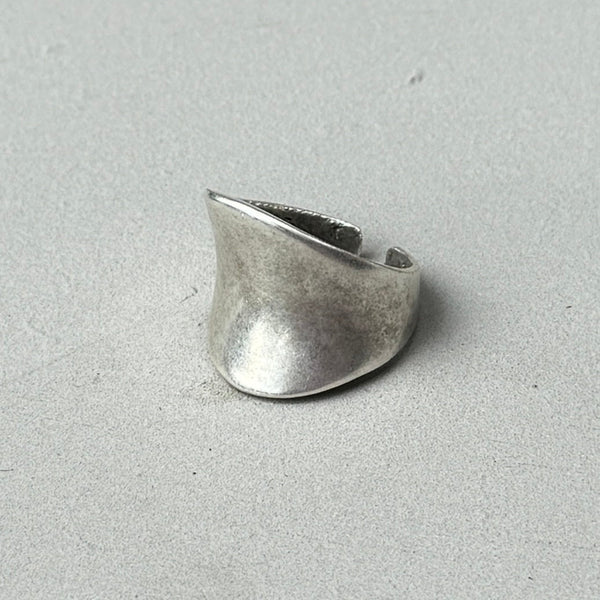 Organic Chunky Asymmetric Silver Ring