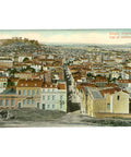 Athens, Greece – View of the Acropolis and City – Postcard Mid - 20th Century