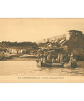 Azemmour, Morocco - Le Bac Traversant l’Oued Early 20th Century Postcard