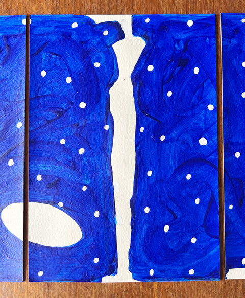 Aki Kuroda (1944) - Polyptych