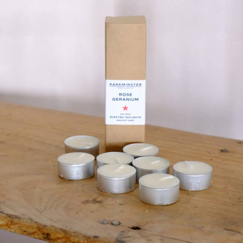 Rose Geranium Tealights