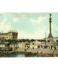 Barcelona, Spain – Aduana and Embarcadero at the Puerta de la Paz – Postcard