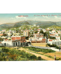 Barcelona, Spain –View of Tibidabo Mountain Postcard Mid - 20th Century