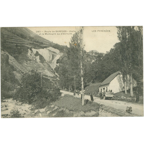 Barèges, France – Route to Viella French Pyrenees – Postcard