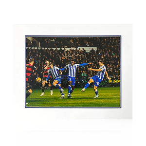 Bailey-Tye Cadamarteri Signed Sheffield Wednesday Deluxe Mount