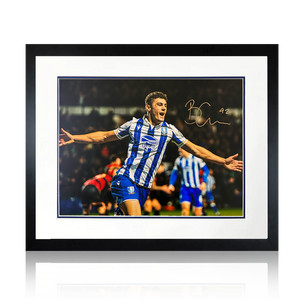 Bailey-Tye Cadamarteri Signed Sheffield Wednesday Deluxe Mount Frame