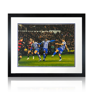 Bailey-Tye Cadamarteri Signed Sheffield Wednesday Deluxe Mount Frame