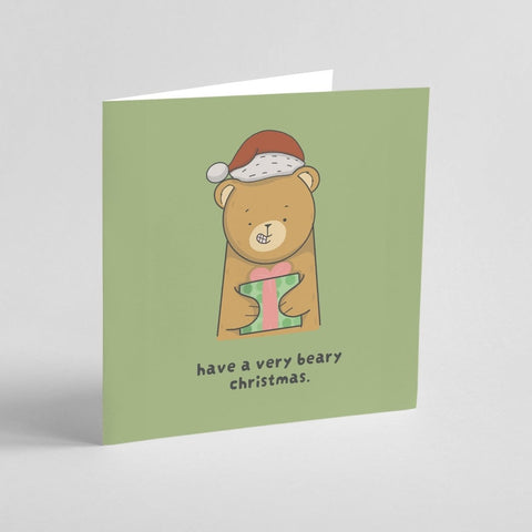 Beary Christmas | Greeting Card