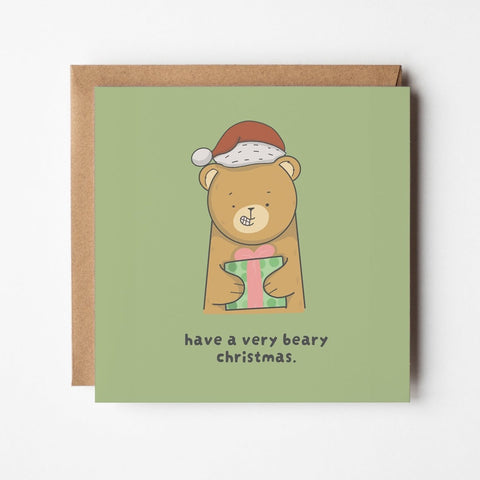 Beary Christmas | Greeting Card