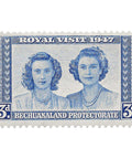 Bechuanaland Protectorate Stamp 1947 3 Penny Visit by the Royal Family