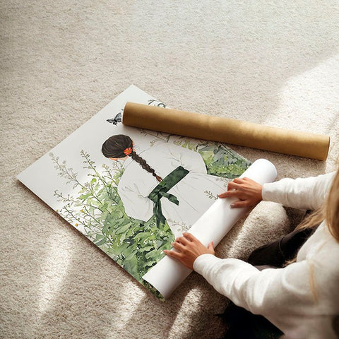 Schlafzimmer-Wanddeko | 3er-Set Kunstdrucke