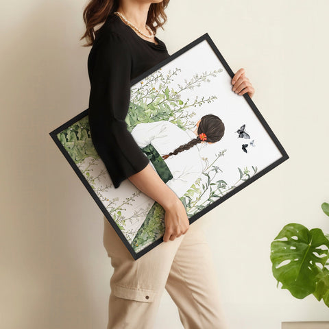 Schlafzimmer-Wanddeko | 3er-Set Kunstdrucke