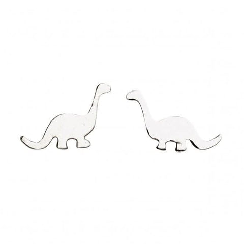 Boucles d'oreilles puces dinosaure en argent sterling A966 de Beginnings