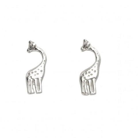 Boucles d'oreilles girafe en argent sterling A969 de Beginnings
