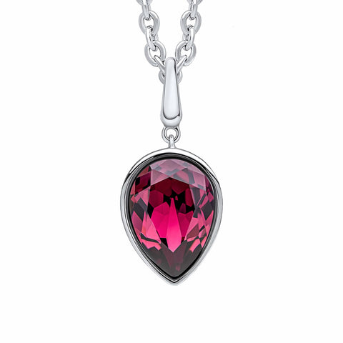 Beginnings Sterling Silber Amethyst Kristall Amethyst Anhänger P5459M