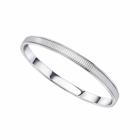 Bracelet jonc cannelé en argent sterling Beginnings 5526