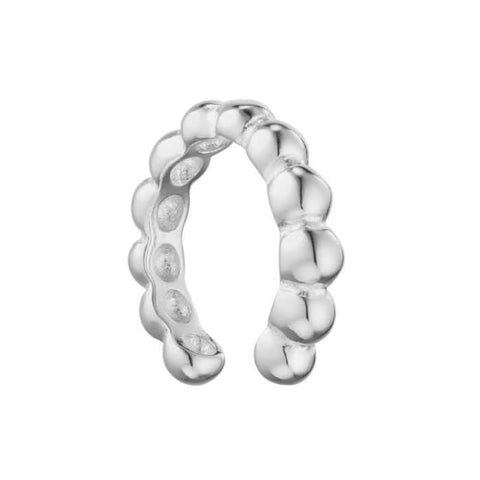 Boucles d'oreilles créoles en argent sterling C161 Beginnings