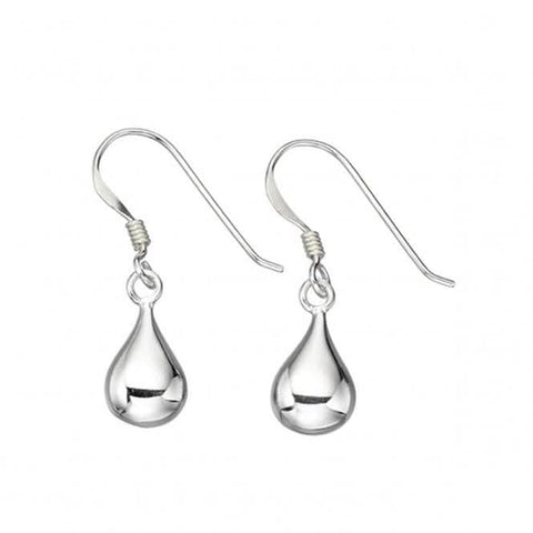 Boucles d'oreilles en argent sterling Beginnings E4200 en forme de larme