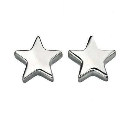 Boucles d'oreilles puces en argent sterling Beginnings E4620 en forme d'étoile