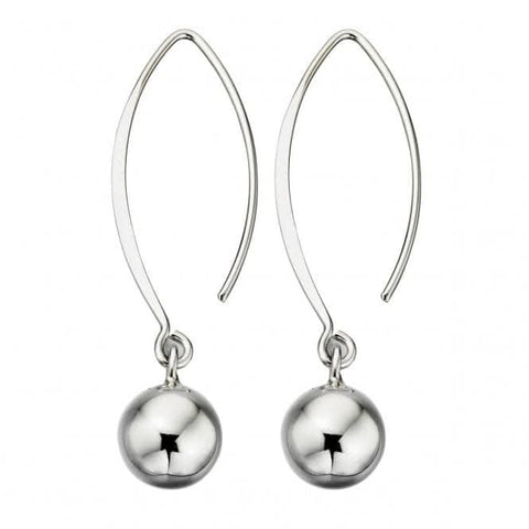 Boucles d'oreilles pendantes en argent sterling Beginnings E4630