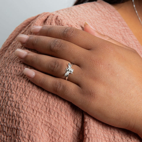 Bague en argent sterling Beginnings R3895