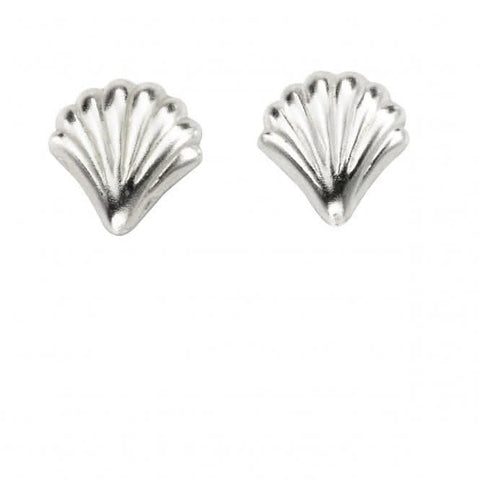 Boucles d'oreilles coquillage en argent sterling Beginnings A2049
