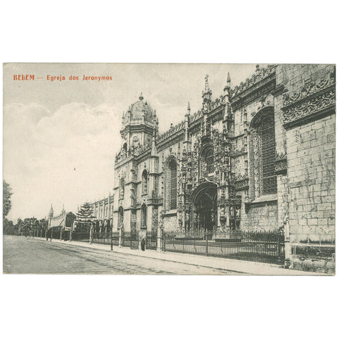 Belém, Portugal – Igreja dos Jerónimos – Postcard Early 20th Century