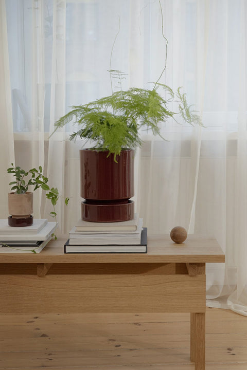 Hoff Plant Pot Glazed