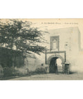Berrechid, Morocco– Porte de la Casbah, Early 20th Century Postcard