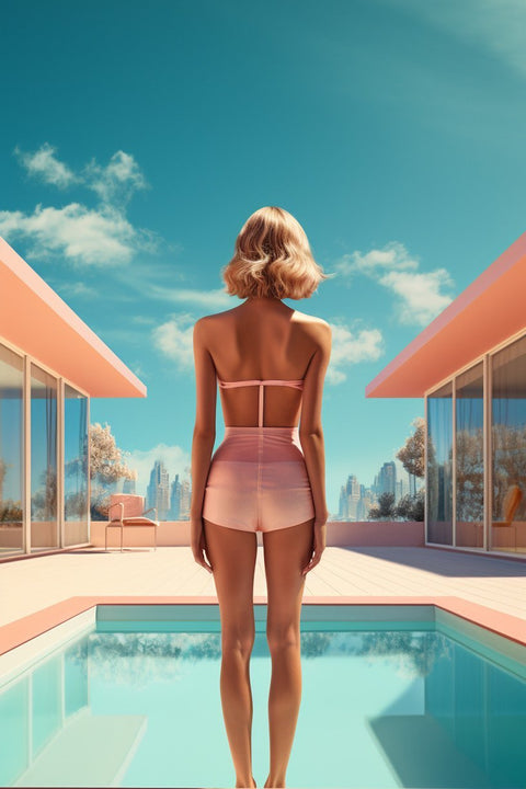 Bess Irissa - "Vintage Pool - One Step Towards Freedom"