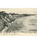 Biarritz, France – La Côte des Basques – Postcard Early 20th Century