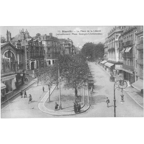 Biarritz, France – Place de la Liberté Postcard
