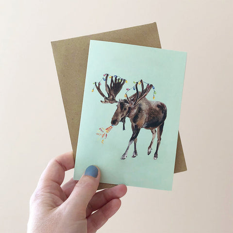 Birthday Moose Card